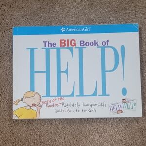 American Girl Big Book of Help - Blue and Yellow Cover
